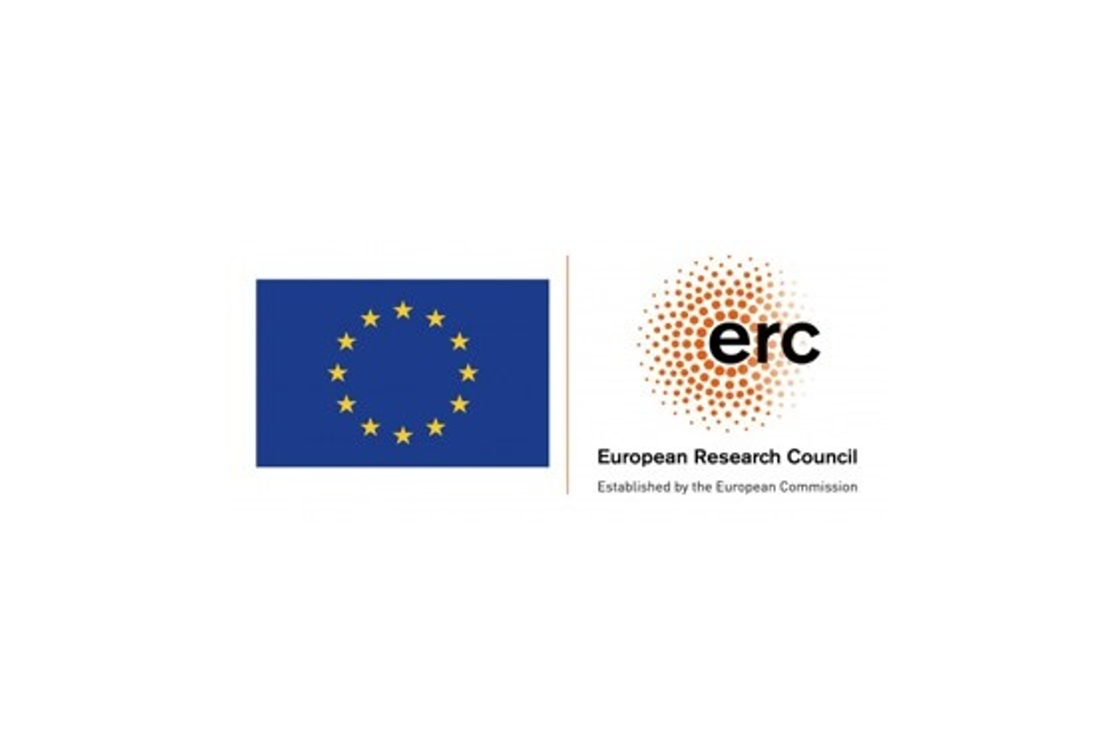 Logo de l'ERC avec le drapeau européen