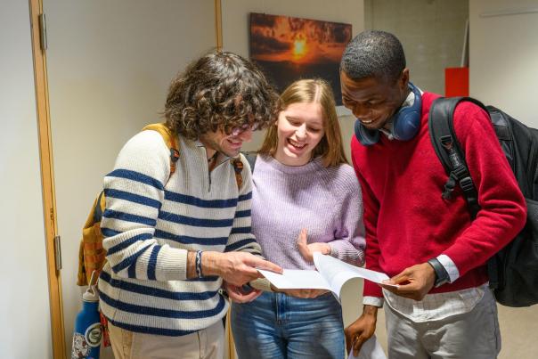 Etudiants à l'UNamur