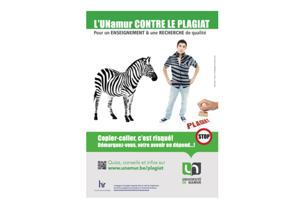 Affiche anti-plagiat