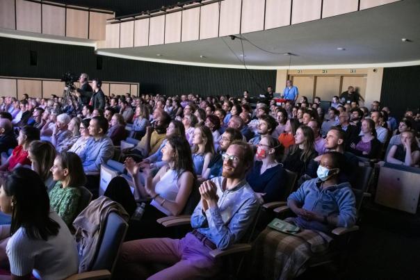 Public au Delta lors de la finale MT180