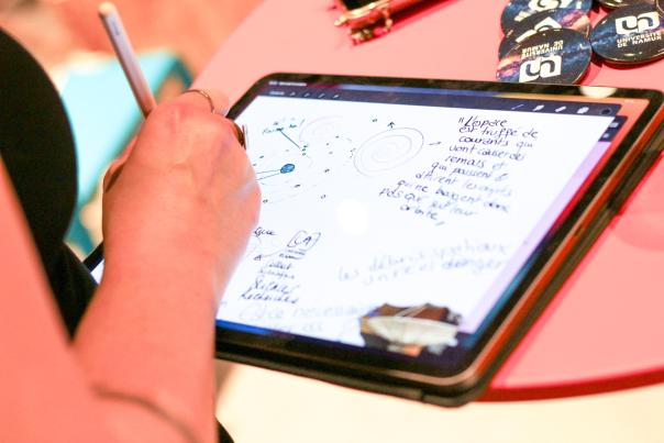 Facilitation visuelle lors la Space Week 2024