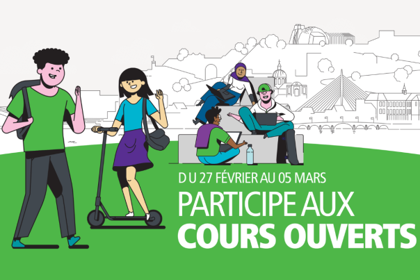 Visuel des cours ouverts à l'UNamur - printemps 2025