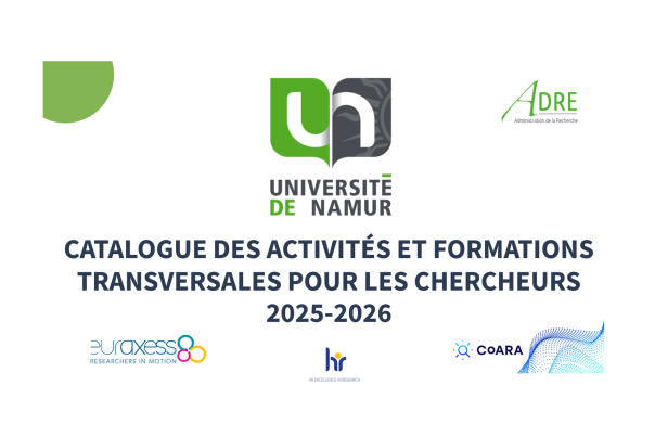 Visuel de lapage d'accueil du catalogue des formations transversales de l'ADRE sur Genially