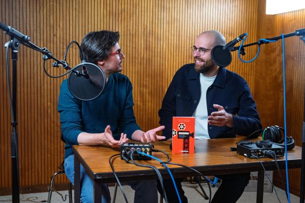 Photo de Benoit Vanderose et Anthony Simonofski