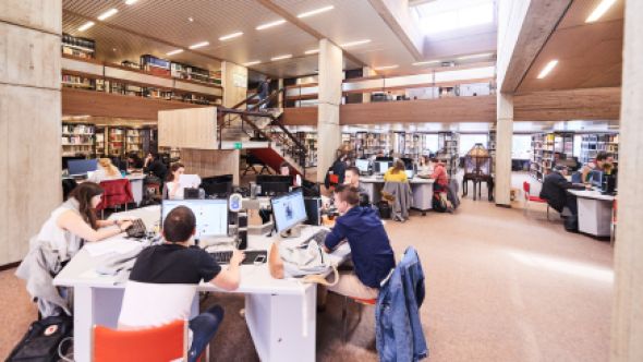 Etudiants en blocus à la BUMP