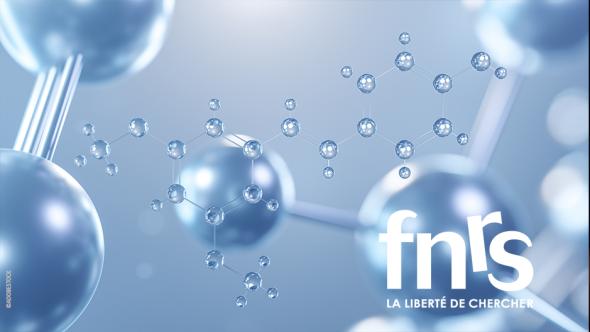 Representation of a stilbene molecule