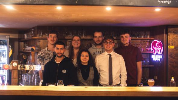 L'équipe 2024 du kot-à-projet le Nom de la Rose de l'UNamur