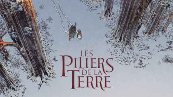 Couverture bande-dessinée Les Piliers de la Terre