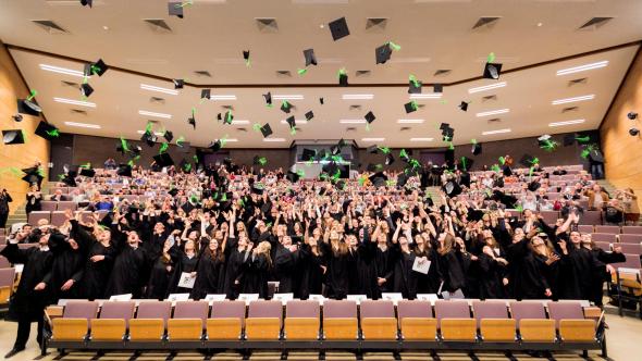 Cérémonie de diplôme des étudiants