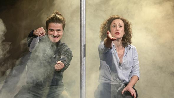 Visuel spectacle Jonas & Sofia