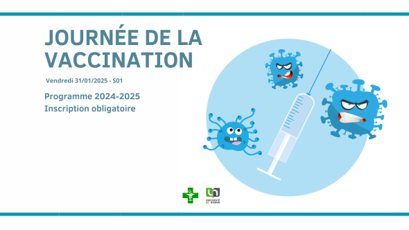 Affiche de la journée de la vaccination