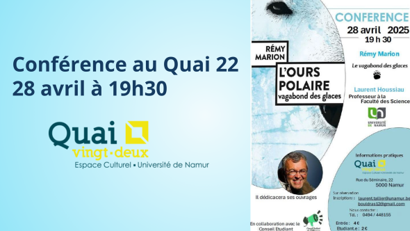 Affiche de la conférence 