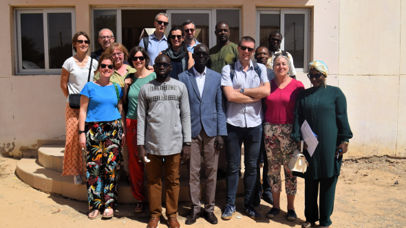 photo délégation sénégal