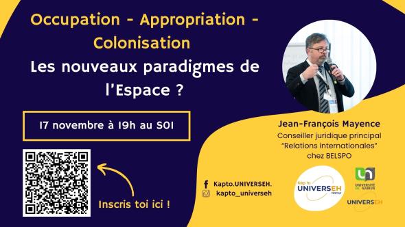 Conférence n°3 de Kàp to universeh