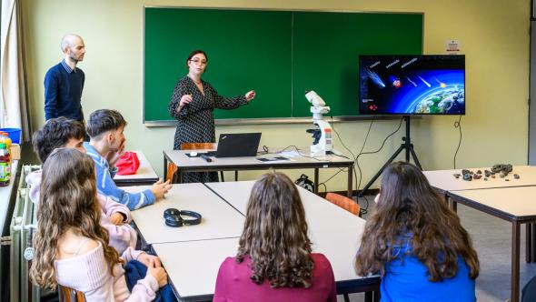 Activité météorites Space Week