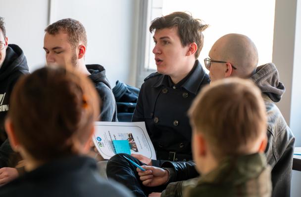 Activité lors de la foire aux organisations mars 2025