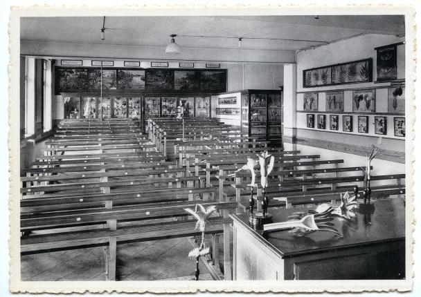 Salle d’étude de la botanique 