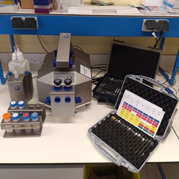 Fluo-Respiromètre « Oroboros » de chez Oroboros Instruments