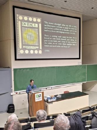 Présentation lors d'une conférence