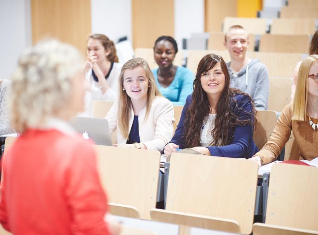 Séance de cours en auditoire