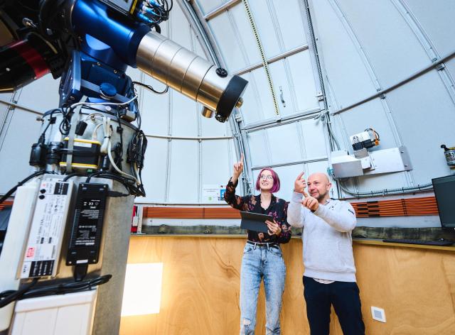 L'observatoire astronomique de l'UNamur