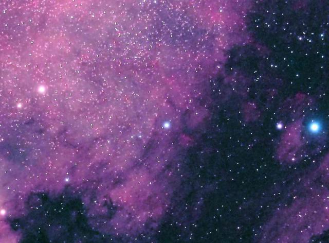 Une image du ciel profond dans l'espace