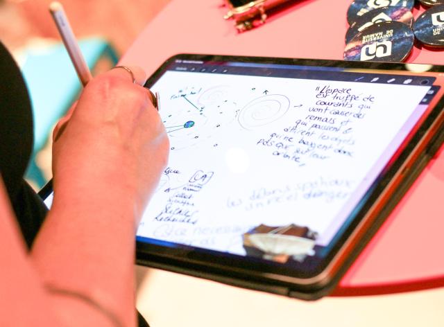 Facilitation visuelle lors la Space Week 2024