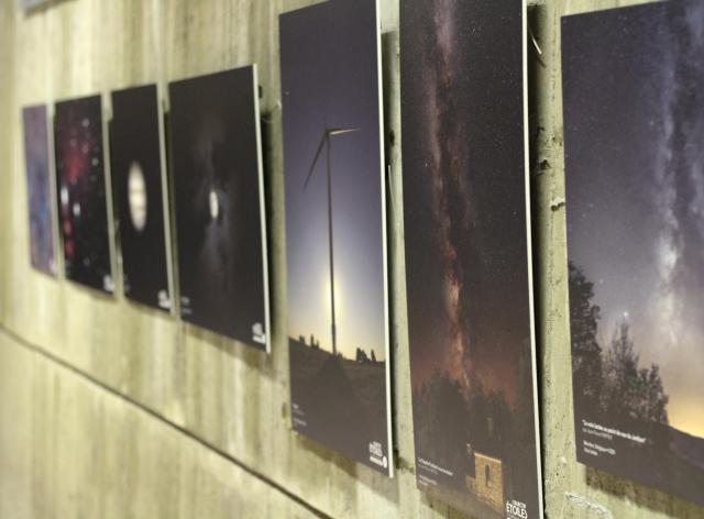 Panneaux de l'exposition Objectif Etoile