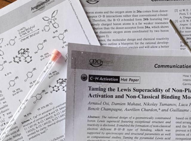 Photo de quelques publications scientifiques du RCO