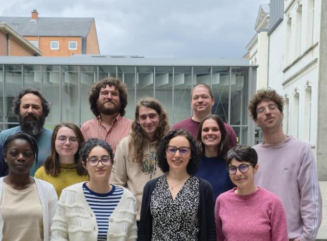 Photo de groupe du CMA (Département de chimie UNamur)