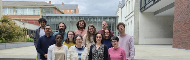 Photo de groupe du CMA (Département de chimie UNamur)