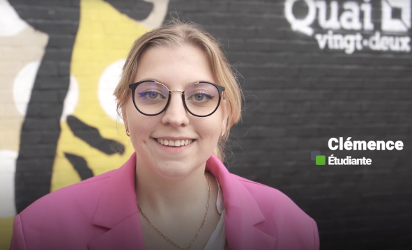 Etudiante de l'UNamur