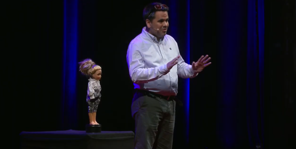 Thibault Meyer lors du TEDxTours