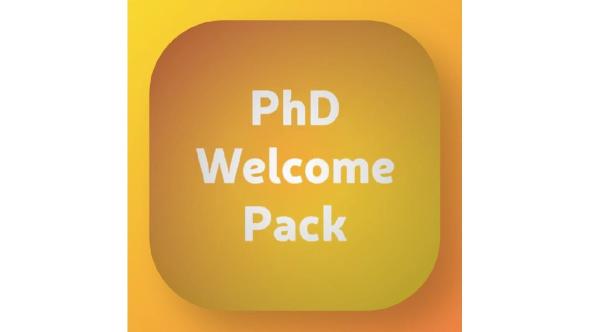 PhD welcome pack