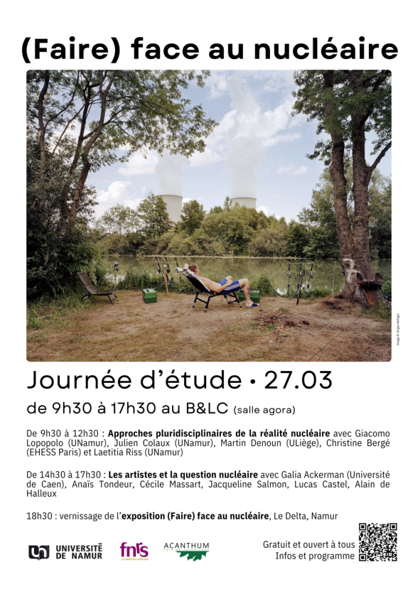 Affiche journée d'étude (faire) face au nucléaire