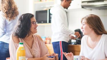 étudiantes dans un kot