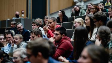 Jeunes lors la conférence Space Week 2022