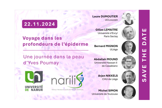 Save the date de l'évènement