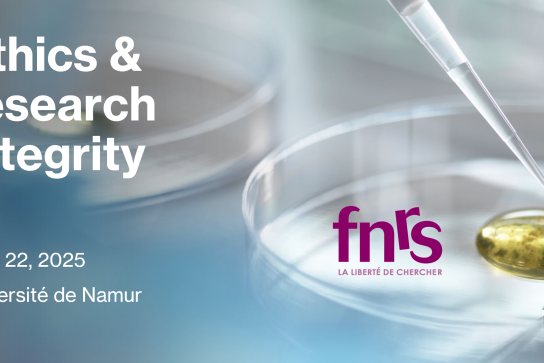 Visuel ethics and integrity et logo FNRS