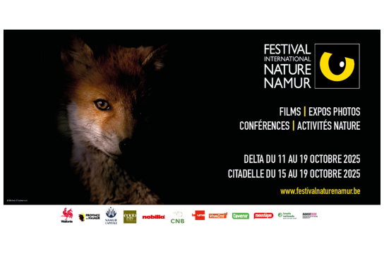 Affiche du FINN - Festival International Nature de Namur 2025