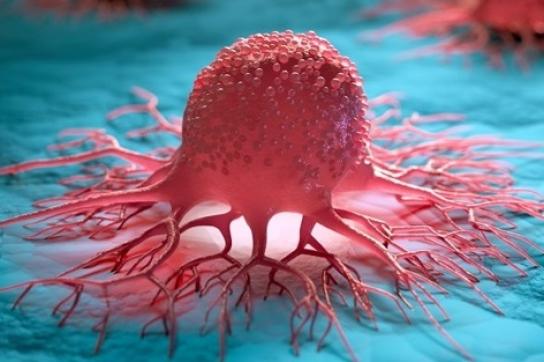 Représentation d'une cellule cancéreuse