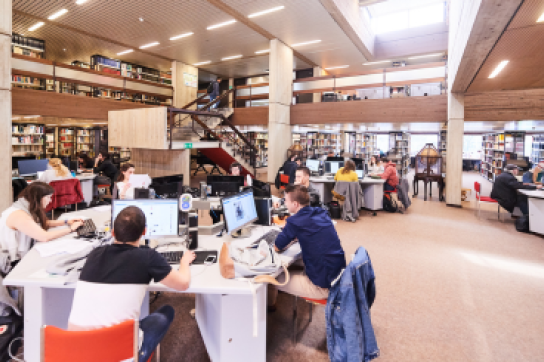 Etudiants en blocus à la BUMP