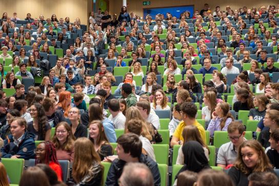 Rentrée étudiants auditoire 