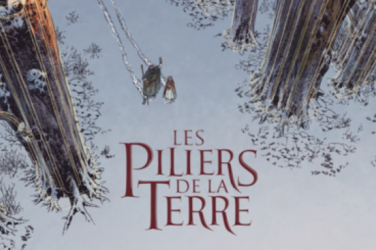 Couverture bande-dessinée Les Piliers de la Terre