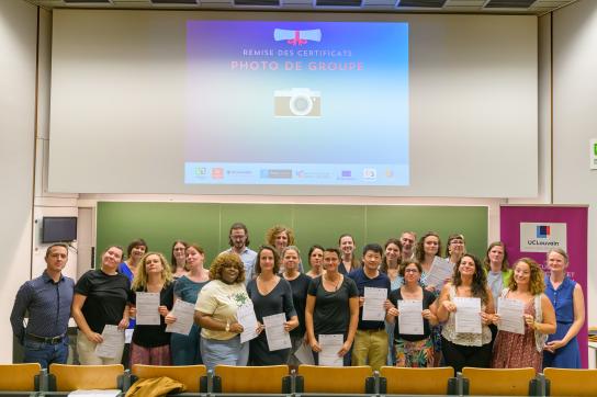 Les étudiants et étudiantes diplômées en lsfb en 2024