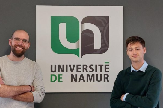 Photo d'Anthony Simonofski et Malik Schinckus